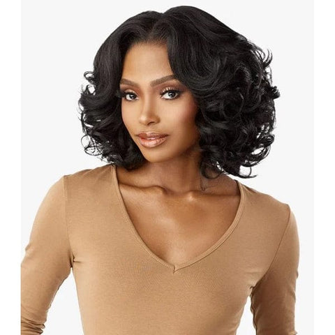 Sensationnel Kinky Edges Kinks & Co 13x6 HD Lace Front Wig - 13x6 KINKY BODY WAVE 14" - SoGoodBB.com