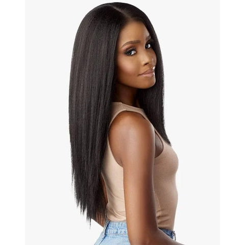 Sensationnel Kinky Edges Kinks & Co 13x6 HD Lace Front Wig - 13x6 KINKY STRAIGHT 24" - SoGoodBB.com