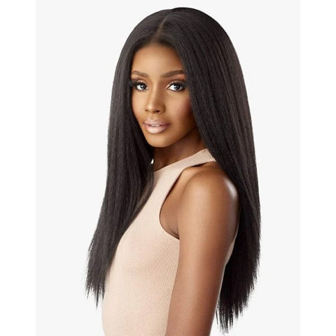 Sensationnel Kinky Edges Kinks & Co 13x6 HD Lace Front Wig - 13x6 KINKY STRAIGHT 24" - SoGoodBB.com