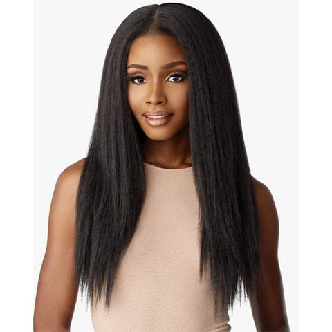 Sensationnel Kinky Edges Kinks & Co 13x6 HD Lace Front Wig - 13x6 KINKY STRAIGHT 24" - SoGoodBB.com
