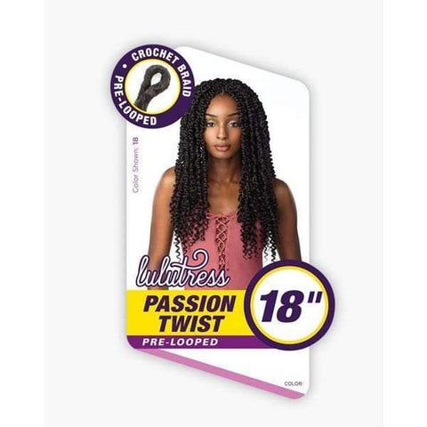 Sensationnel Lulutress Synthetic Crochet Braid - PASSION TWIST 18 - SoGoodBB.com