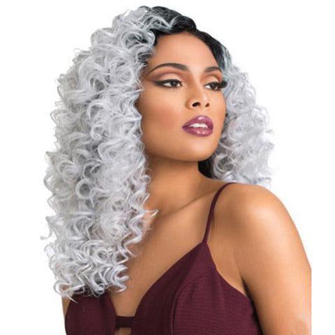 Sensationnel Premium Too Human Hair Blended (Multi Pack) - Multi Diva Wave 12"+14"+16"+Closure&Bang Piece - SoGoodBB.com
