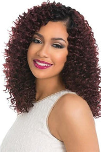 Sensationnel Premium Too Human Hair Blended (Multi Pack) - Multi Vogue Wave 10"+12"+14"+Closure&Bang Piece - SoGoodBB.com