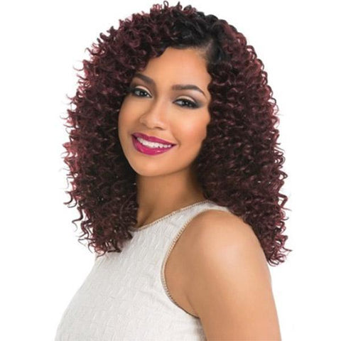 Sensationnel Premium Too Human Hair Blended (Multi Pack) - Multi Vogue Wave 10"+12"+14"+Closure&Bang Piece - SoGoodBB.com