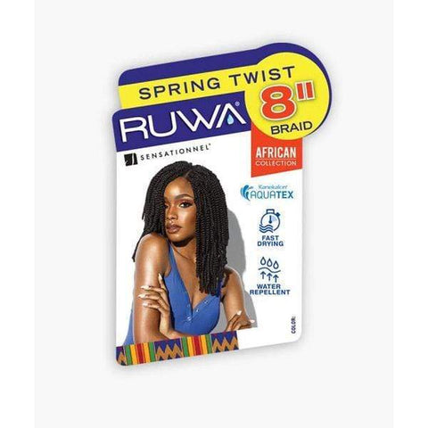 Sensationnel Ruwa Synthetic Braid - SPRING TWIST BRAID 8" - SoGoodBB.com
