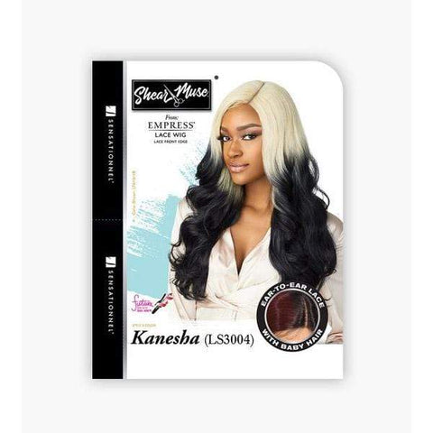 Sensationnel Shear Muse Synthetic Hair Empress Lace Front Wig - KANESHA - SoGoodBB.com