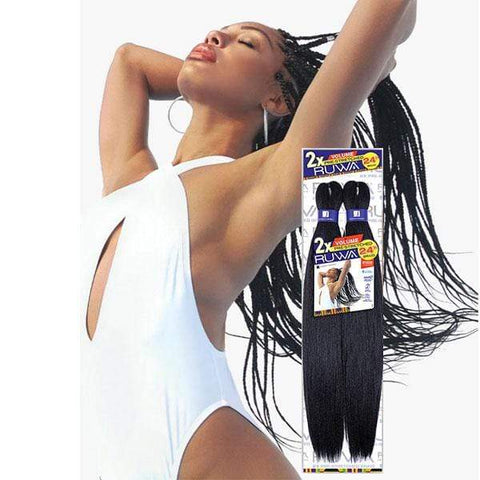 Sensationnel Synthetic Crochet Braid - 2X RUWA VOLUME PRE STRETCHED 24 - SoGoodBB.com