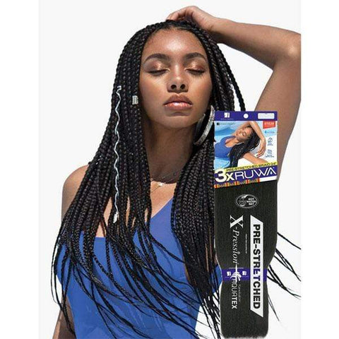 Sensationnel Synthetic Crochet Braid - 3X RUWA PRE-STRETCHED BRAID 24″ - (C) - SoGoodBB.com