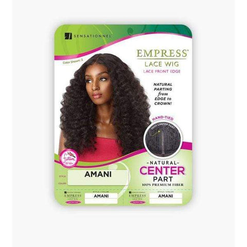 Sensationnel Synthetic Empress Center Part Lace Front Edge Wig - AMANI - Clearance - SoGoodBB.com