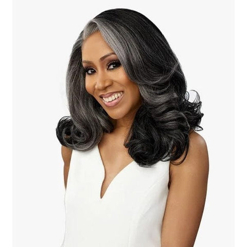 Sensationnel Synthetic Hair Dashly Salt & Pepper Lace Wig - SP LACE UNIT 2 - SoGoodBB.com