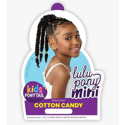 Sensationnel Synthetic Lulu Pony - MINI COTTON CANDY - SoGoodBB.com