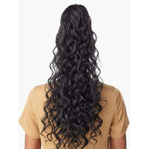 Sensationnel Synthetic Ponytail Instant Pony Wrap - BRAIDED LOOSE DEEP 26″ - SoGoodBB.com