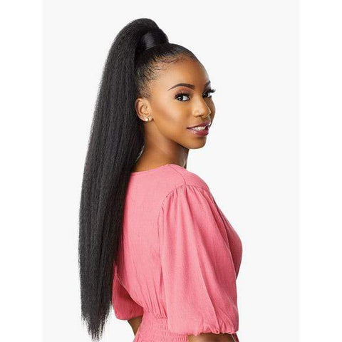 Sensationnel Synthetic Ponytail Instant Pony Wrap - KINKY STRAIGHT 30" - SoGoodBB.com