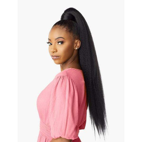 Sensationnel Synthetic Ponytail Instant Pony Wrap - KINKY STRAIGHT 30" - SoGoodBB.com