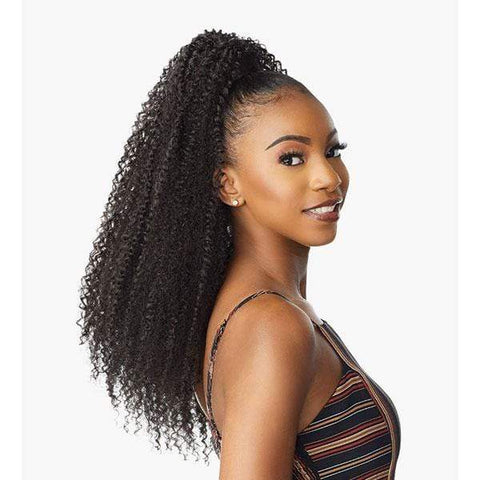 Sensationnel Synthetic Ponytail Instant Pony Wrap - KINNY CURLY 24" - SoGoodBB.com
