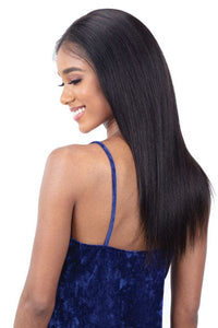 Shake N Go Girlfriend 100% Virgin Human Hair 13X4 Lace Frontal Wig - STRAIGHT 22" - SoGoodBB.com