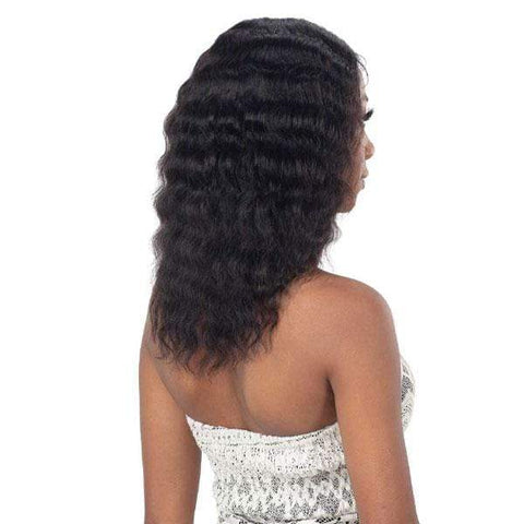 Shake N Go Girlfriend 100% Virgin Human Hair Lace Frontal Wig - DEEP WAVER 16" - SoGoodBB.com