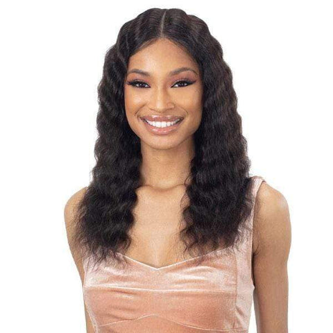 Shake N Go Girlfriend 100% Virgin Human Hair Lace Frontal Wig - DEEP WAVER 20" - SoGoodBB.com