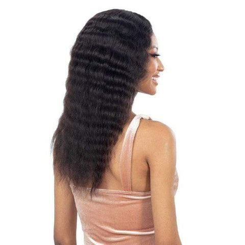 Shake N Go Girlfriend 100% Virgin Human Hair Lace Frontal Wig - DEEP WAVER 20" - SoGoodBB.com