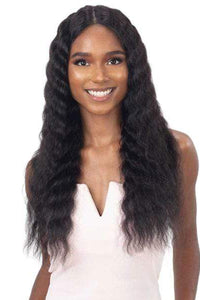 Shake N Go Girlfriend 100% Virgin Human Hair Lace Frontal Wig - DEEP WAVER 24" - SoGoodBB.com