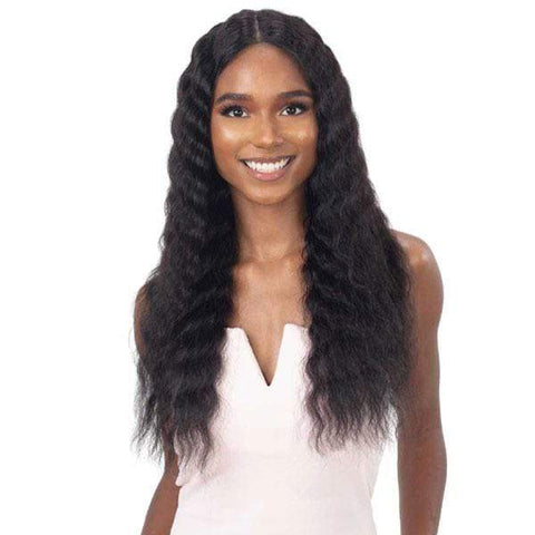 Shake N Go Girlfriend 100% Virgin Human Hair Lace Frontal Wig - DEEP WAVER 24" - SoGoodBB.com