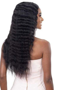 Shake N Go Girlfriend 100% Virgin Human Hair Lace Frontal Wig - DEEP WAVER 24" - SoGoodBB.com