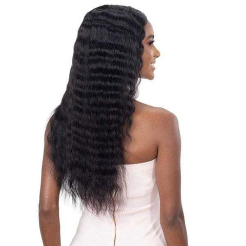 Shake N Go Girlfriend 100% Virgin Human Hair Lace Frontal Wig - DEEP WAVER 24" - SoGoodBB.com