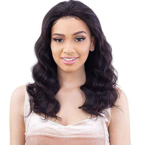 Shake N Go Girlfriend 100% Virgin Human Hair Lace Frontal Wig - GF L18 - SoGoodBB.com