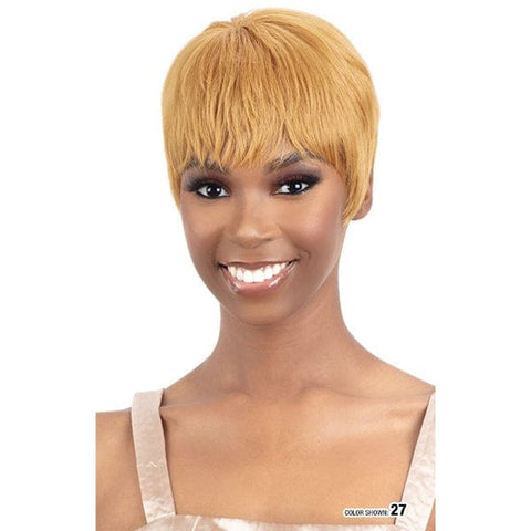 Human Hair Blend Wigs - Full Wigs