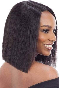 Shake-N-Go Milky Way Saga 100% Human Hair Lace Front Wig - SLEEK REMY BOB - SoGoodBB.com
