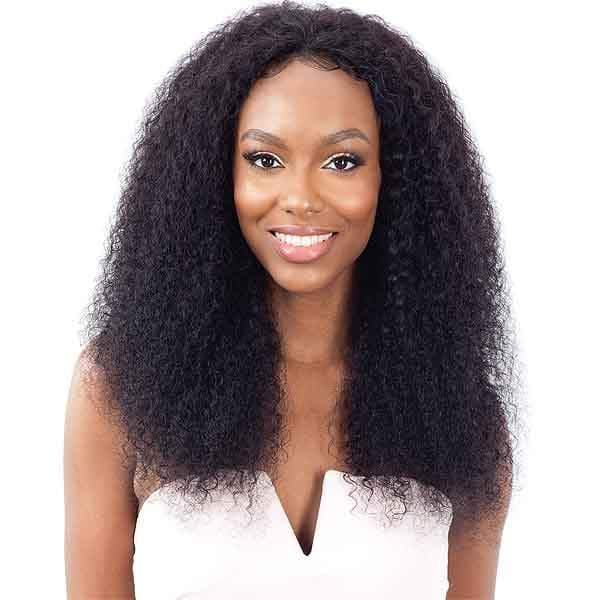 Shake N Go Naked 100 Brazilian Natural Human Hair Frontal Lace Wig Bohemian Curl