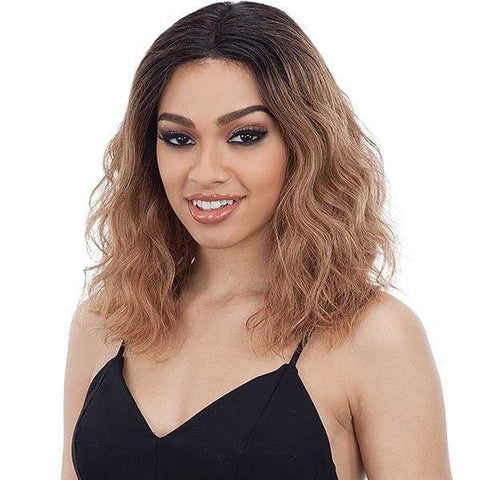 Shake-N-Go Naked 100% Brazilian Natural Human Hair Frontal Lace Wig - RHIA - SoGoodBB.com