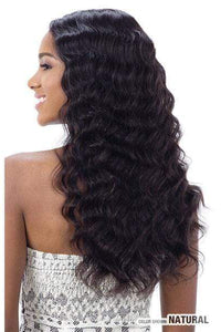 Shake-N-Go Naked 100% Human Hair 5" Part Lace Front Loose Deep Wig - NATURAL 301 - SoGoodBB.com