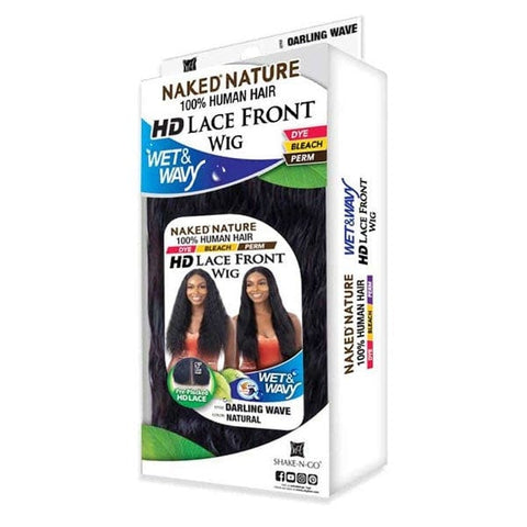 Shake-N-Go Naked 100% Human Hair WET & WAVY Lace Front Wig - DARLING WAVE - SoGoodBB.com