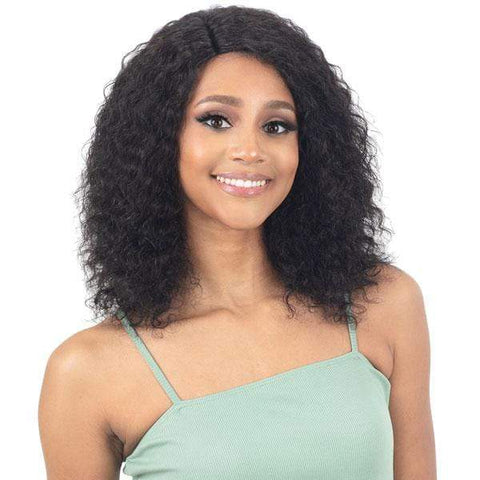 Shake-N-Go Naked 100% Human Hair WET & WAVY Lace Part Wig - DEEP WAVE 18" - SoGoodBB.com
