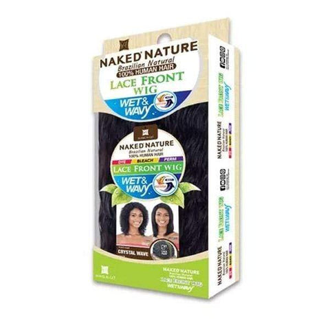 Shake N Go Naked Brazilian Wet & Wavy Human Hair Lace Front Wig - CRYSTAL WAVE - SoGoodBB.com