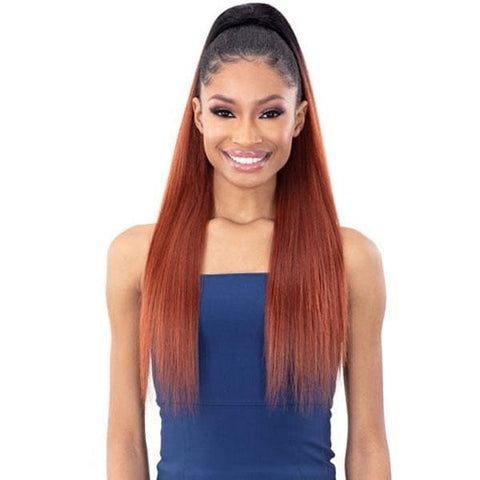Shake-N-Go Organique Mastermix Synthetic Pony Pro Ponytail - YAKY STRAIGHT 28" - SoGoodBB.com