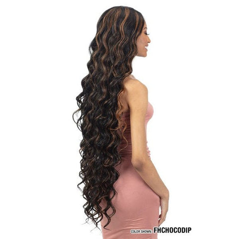 Shake N Go Organique Synthetic Hair Lace Front Wig - ACCENT CURL 38" - SoGoodBB.com
