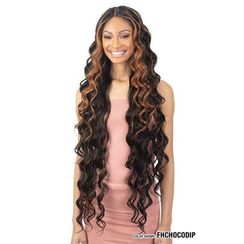 Shake N Go Organique Synthetic Hair Lace Front Wig - ACCENT CURL 38" - SoGoodBB.com