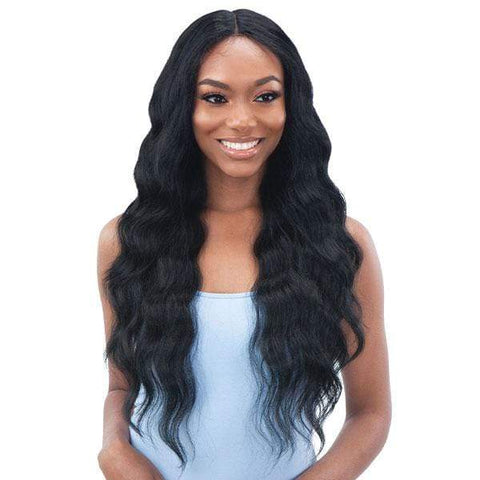 Shake N Go Organique Synthetic Lace Front Wig - HALO WAVE 28" - Clearance - SoGoodBB.com