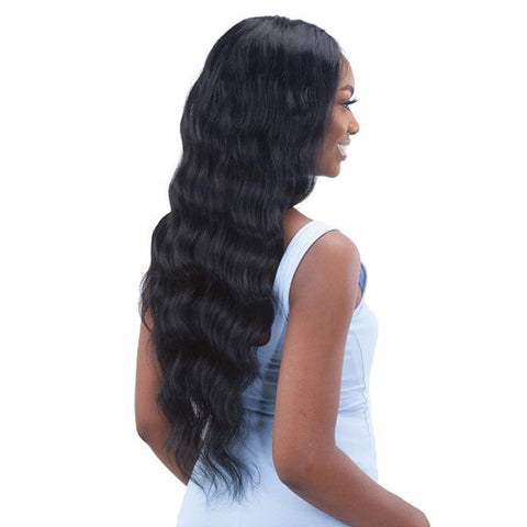 Shake N Go Organique Synthetic Lace Front Wig - HALO WAVE 28" - Clearance - SoGoodBB.com