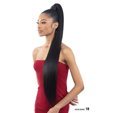 Shake-N-Go Organique Synthetic Pony Pro Ponytail - STRAIGHT YAKY 24"-36" - Unbeatable - SoGoodBB.com