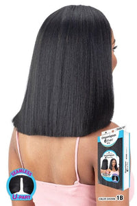 Shake N Go Organique U-Part Wig - NATURAL YAKY STRAIGHT 14" - Clearance - SoGoodBB.com