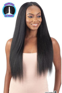 Shake N Go Organique U-Part Wig - NATURAL YAKY STRAIGHT 28" - Clearance - SoGoodBB.com