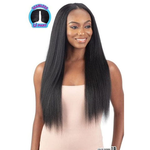 Shake N Go Organique U-Part Wig - NATURAL YAKY STRAIGHT 28" - Clearance - SoGoodBB.com