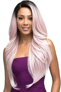 So Good Shop Human Hair Blend Lace Wigs 1 Bobbi Boss Human Hair Blend 13X4 Swiss Lace Front Wig - MLF320 PENELOPE