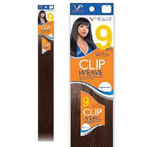 Vivica A Fox Synthetic Clip Weave - CLIP-IN EXTENSION 9PCS STRAIGHT 30 ...