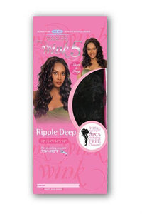 Vivica A Fox Wink 5 Human Hair Blended (Multi Pack) Weaves - Ripple Deep - SoGoodBB.com