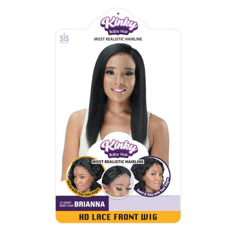 Zury Kinky Baby Hair Most Realistic Lace Front Wig - LF KINKY BABY BRIANNA - SoGoodBB.com
