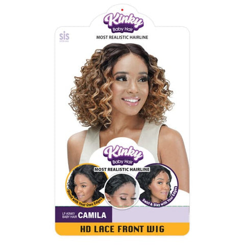 Zury Kinky Baby Hair Most Realistic Lace Front Wig - LF KINKY BABY CAMILA - SoGoodBB.com